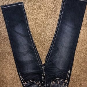 Size 26, MissMe capris, worn 3 times.